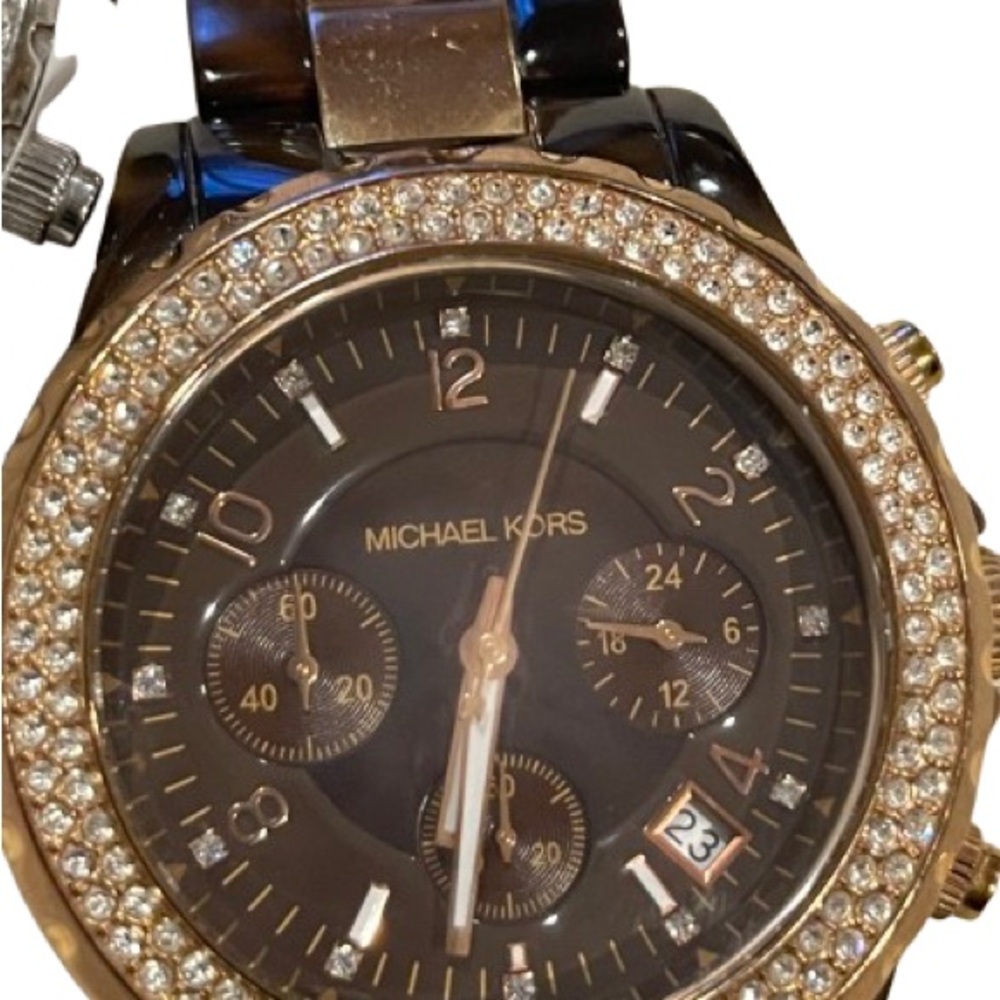 Michael Kors Gold and Black Watch